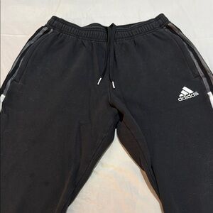 Adidas Black Fleece Sweatpants M